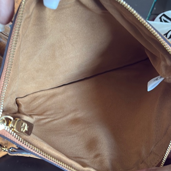 MCM Cognac Visetos Tote Bag - Picture 8 of 8